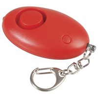 100DB Red Mini Personal Alarm With Torch