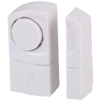 Window & Door Entry Alarm - 2 pack LA5206Simple security! Fully self-contained window alarm and battery powered.