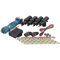 4 Door Remote Controlled Central Locking Kit with Kill Switch