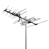 Digimatch VHF/UHF X-type Colinear 27 Element Receives Band 3, 4, and 5 (Channel 6-12 and 28-69)