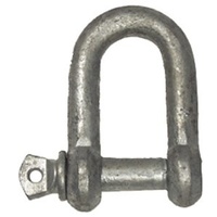 Dee Shackles - Galvanised - 6mm Absolute Max Breaking Strain 400kg