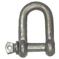 Dee Shackles - Galvanised - 12mm Absolute Max Breaking Strain 1800kg