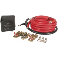 12V 125A Dual Battery Kit with Cable Kit MB3681Everything you need to wire up your second battery.
