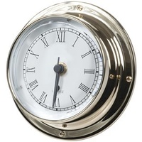 Brass Clock 120 x 37mm