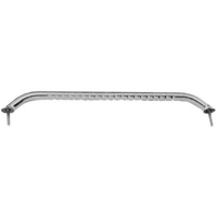 Handrail 316 Stainless Steel - Wave Pattern Grip - 25mm dia x 500mm Long