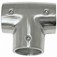 Guardrail Fittings - 90° Tee - Right Angle - 25mm (1") dia x 2m