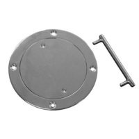 Metal Deck Plates - 140mm Stainless Steel