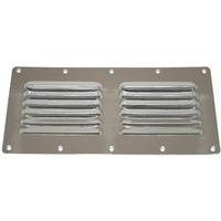 Louver Vents - Stainless Steel - 230mm x 115mm