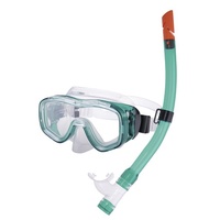 Mask And Snorkel Set Junior Green