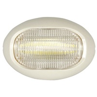 Fixed Stern Lights - LED - Oval - White - 75 x 52 x24mm