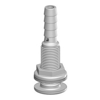Threaded with Barbed Tails - 1/2"13mm Tail Int. Dia 8mm