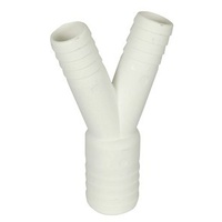 Trudesigns Polymer Plumbing Fittings - "Y" Joiner 2 x 1" (25mm) 1 x 1½" (38mm) Barb
