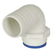 Trudesigns Polymer Plumbing Fittings - Elbow 90º 1½" BSP to 38mm Barb