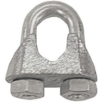 Wire Rope Grips - Galvanised - 6mm (1/4")