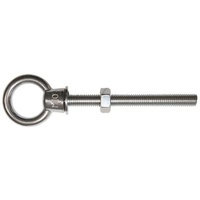 Eye Bolts with Cast Eye Nut  - 6mm 60L 16mm Eye 1000kg B.S.