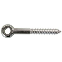 Screw Eyes - 6.5mm Eye 40mm Body 6mm dia