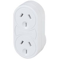Mains Surge Protector Double Outlet