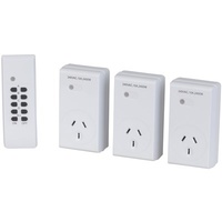 Remote Controlled 3 Outlet Mains Controller AM-MS6147