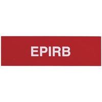 Adhesive EPIRB Sign 100x30mm