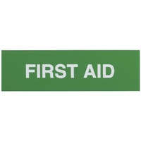 Adhesive First Aid Sign 100x30mm