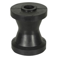 Rollers Keel Centering & Wobble Type - 3" (75mm) Black 17mm Bore