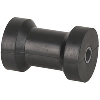 Rollers Keel Centering & Wobble Type - 4-1/2" (110mm) Black 17mm Bore