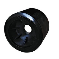 Trailer Rollers - 19mm Black