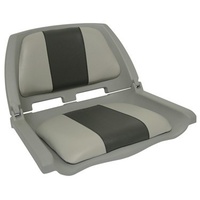 Basic Seats - Fold Down - Padded Light Grey/Grey