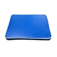 Boat Cushions - 410 x 28.5mm Royal Blue with Snap Flaps