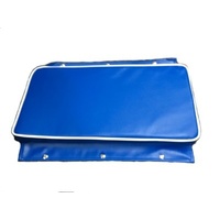 Boat Cushion - 600 x 300mm Royal Blue with Snap Flaps