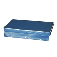 Boat Cushion - 1200 x 300mm Royal Blue with Snap Flaps
