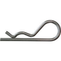 R Clip, 316 Stainless Steel, 2.0mm Wire, 45mm Long