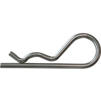 R Clip, 316 Stainless Steel, 2.5mm Wire, 55mm Long