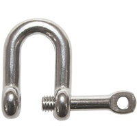 D Shackle Captive Pin - Body dia 5mm - Throat 18mm