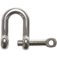 D Shackle Captive Pin - Body dia 12mm - Throat 43mm