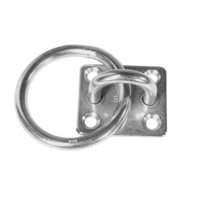 Eye Plate with Ring Stainless Steel (304 Grade) - 8mm