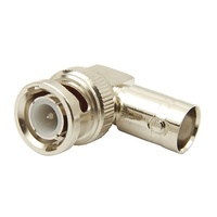 Adaptor BNC Plug to BNC Socket Right Angle