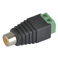 RCA Socket with Spring Terminals