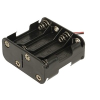 8 X AA 2 ROWS OF 4 SQUARE Battery Holder