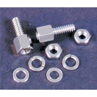 Locking Nuts For Computer D Connectors - Pk.5 pairs