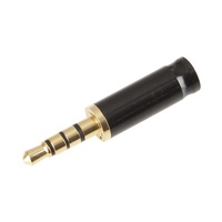 Slimline 3.5mm 4-Pole Gold Plug