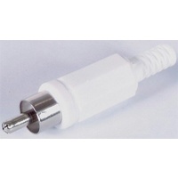 RCA PLUG PLASTIC BLUE