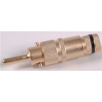 Black Gold LOCKING BANANA Plug