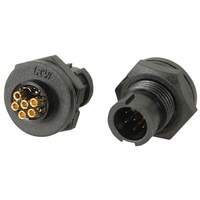 IP67 6 Pin Panel Mount Plug