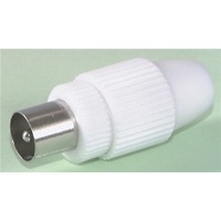 75 OHM PLASTIC Line TV Plug