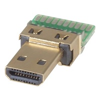 PCB Mount Micro HDMI Plug