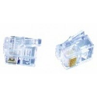 RJ12 Telephone plugs for Stranded Cable - Pk.50