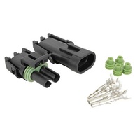 Automotive Waterproof Plug & Socket Set - 2 way