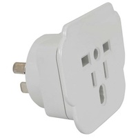 Earthed Mains Adaptor for Use in Australia and New Zealand
