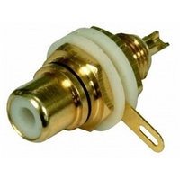 Black HIGH QUALITY RCA Gold INSULATED Socket